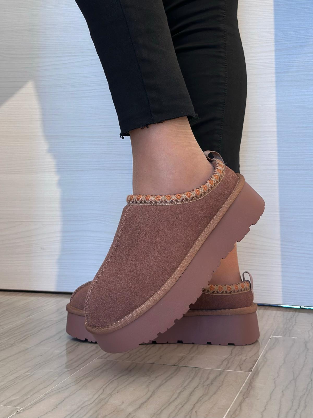 SABOT DONNA PLATFORM IN PELLE MARINA TORRES