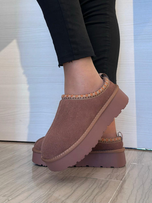 SABOT DONNA PLATFORM IN PELLE MARINA TORRES