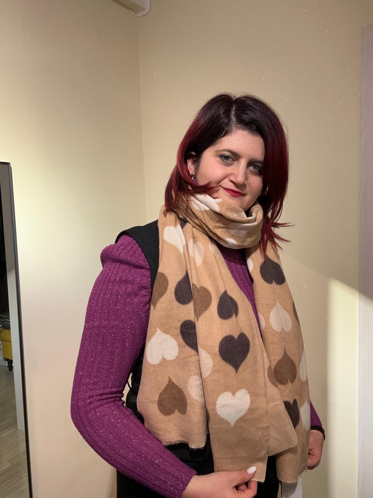 SCIARPE DONNA “CUORI E CALORE”
