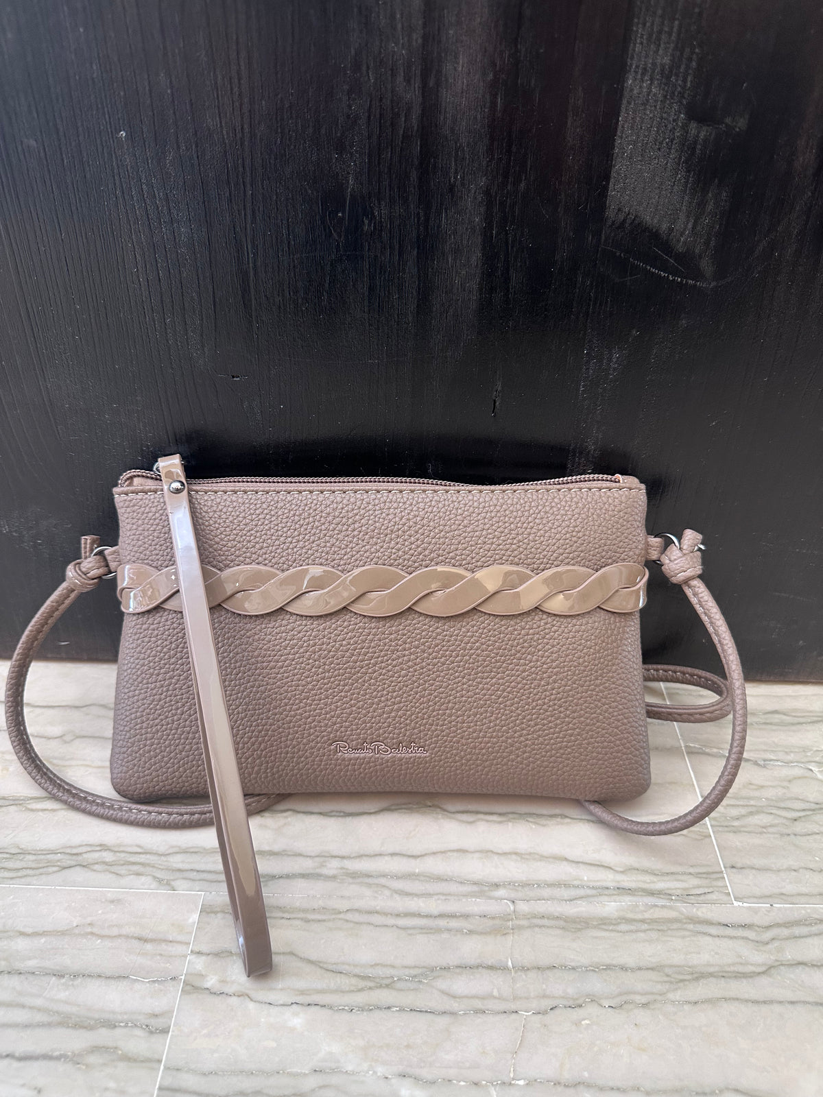 Pochette Donna Tortora Renato Balestra con Catena