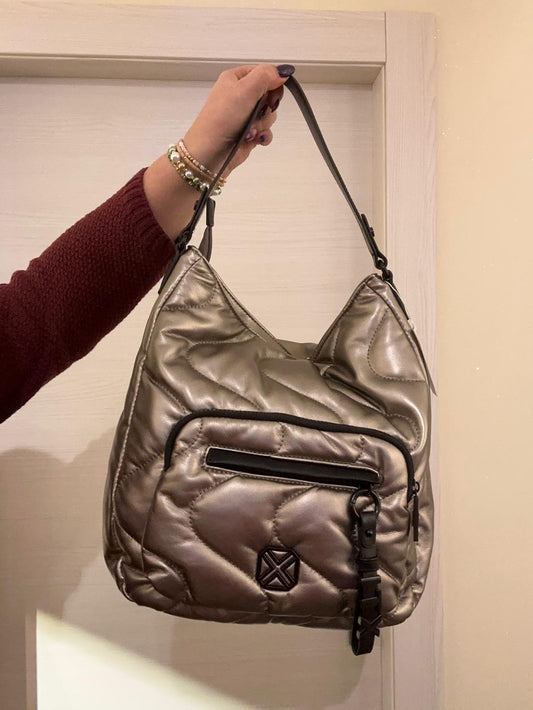 BORSA XTI TRAPUNTATA MORBIDA BRONZO