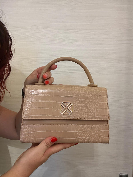 BORSA PICCOLA DONNA XTI ROSA ANTICO RIGIDA