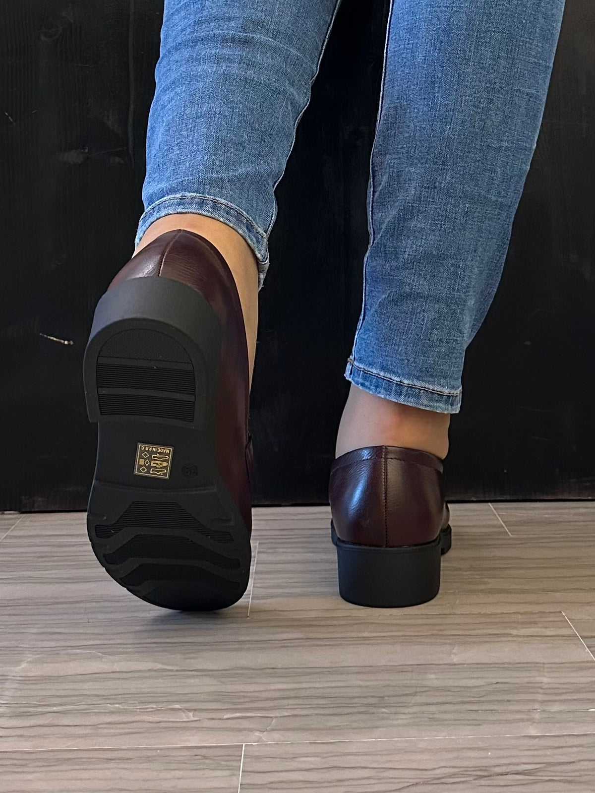 Mocassino donna Soft Space – Bordeaux