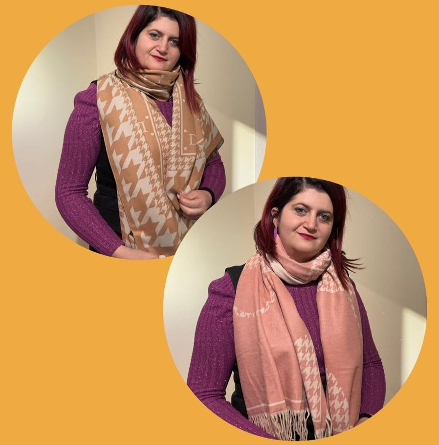 SCIARPE DONNA “PIED DE POULE”