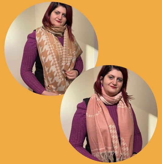 SCIARPE DONNA “PIED DE POULE”