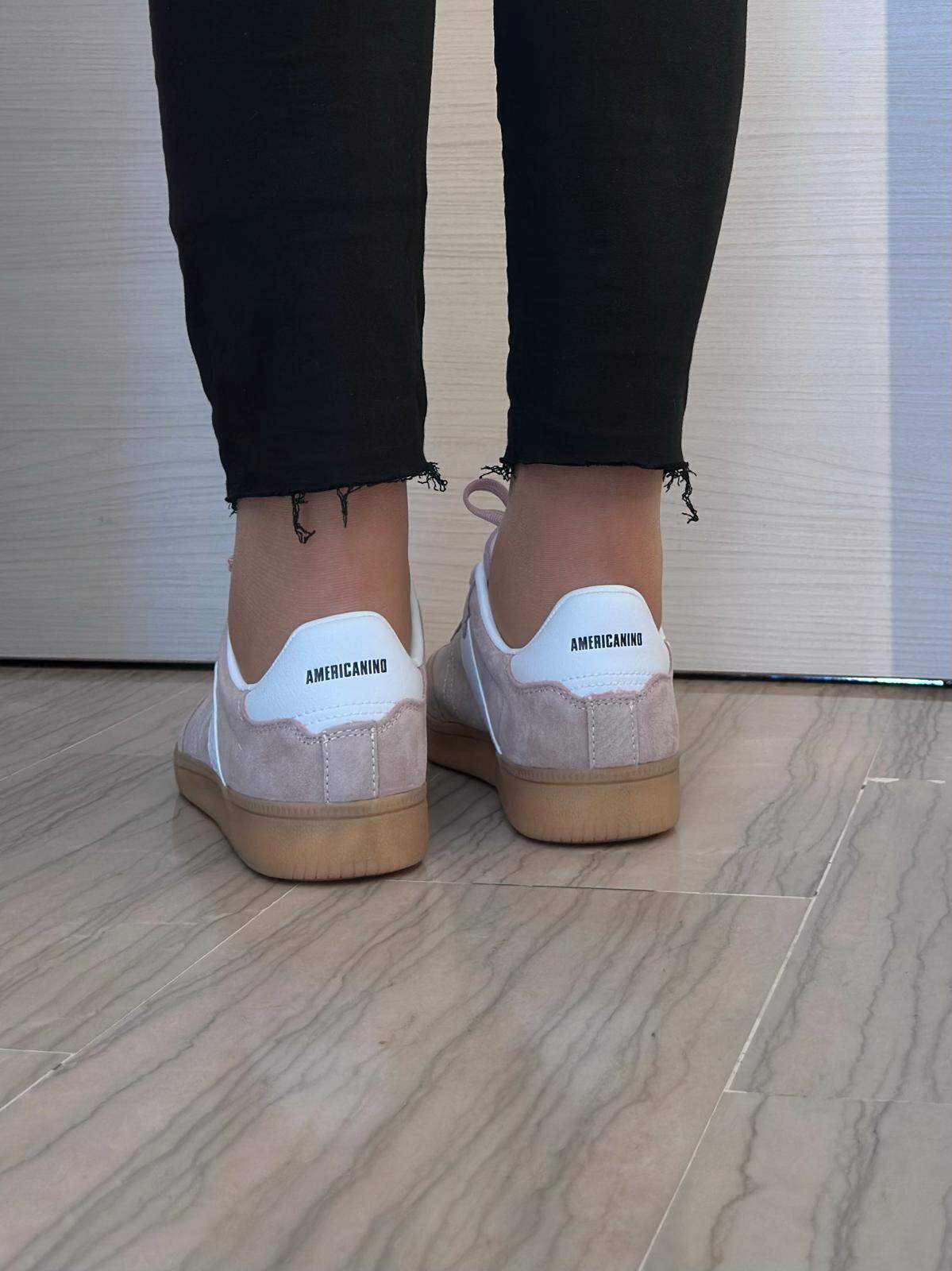 SNEAKER DONNA AMERICANINO ROSA