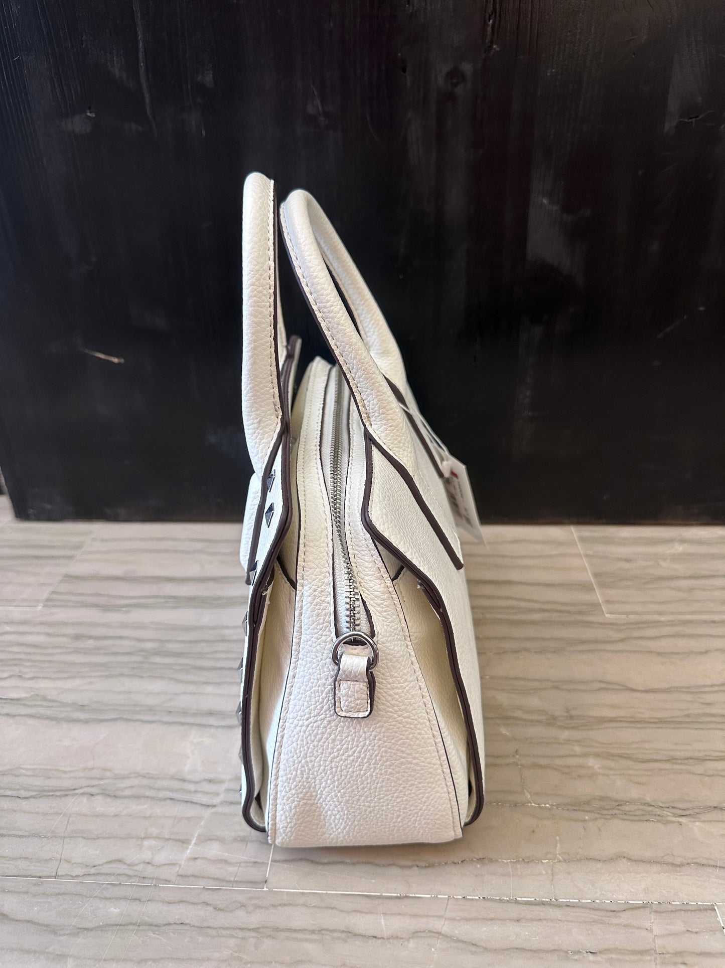 Borsa Xti Donna Ghiaccio con Borchie – Borsa a Mano e Tracolla Elegante