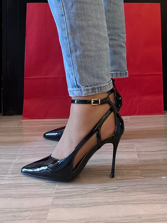 Décolleté Donna Marina Torres - nera in vernice