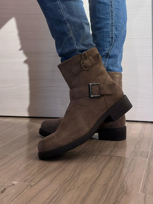 STIVALETTO DONNA SOFT SPACE TAUPE SCAMOSCIATO