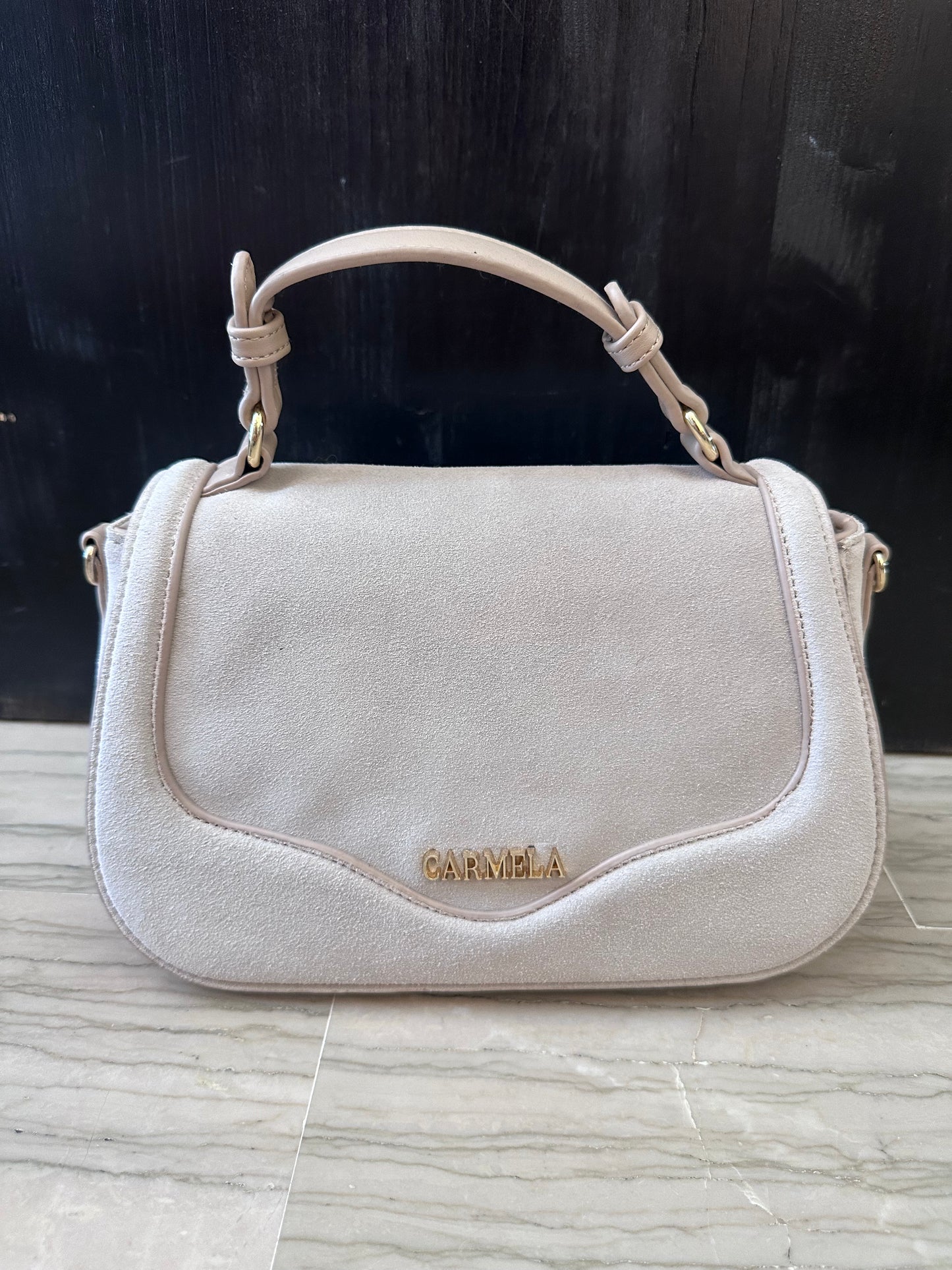 Borsa in Pelle Carmela 3 in 1 – A Mano, a Spalla e Tracolla