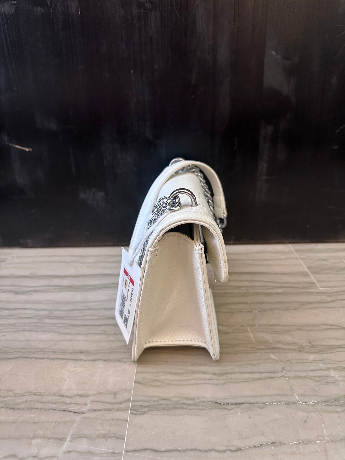 Borsa Donna Xti Bianca con Catena – A Spalla e Tracolla