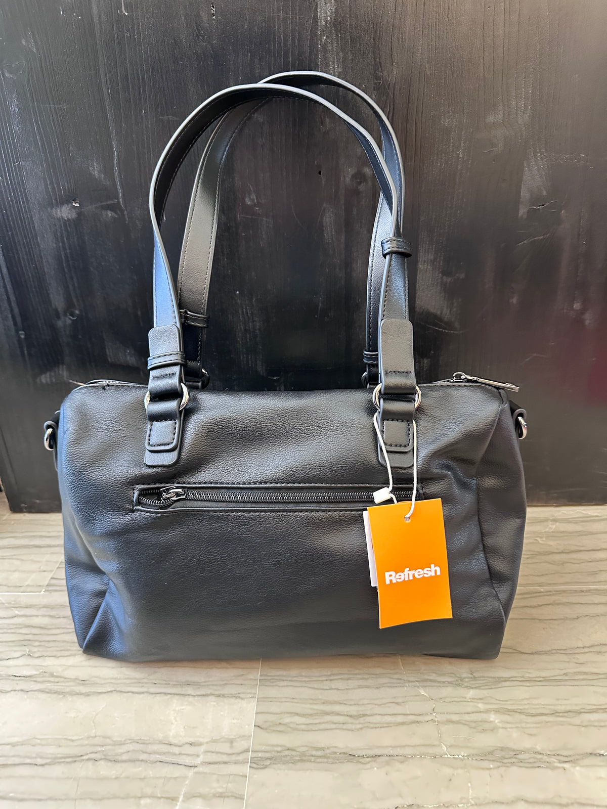 Borsa Donna Refresh – Nera con borchie decorative