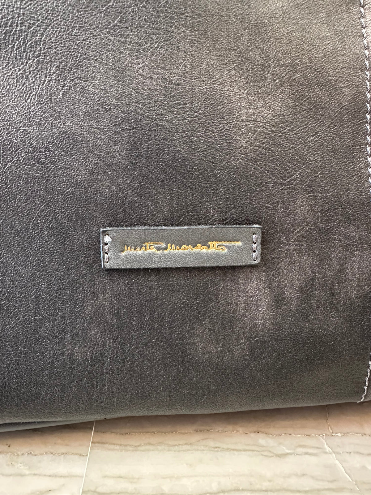 Borsa donna Marta Marzotto grigio piomboo