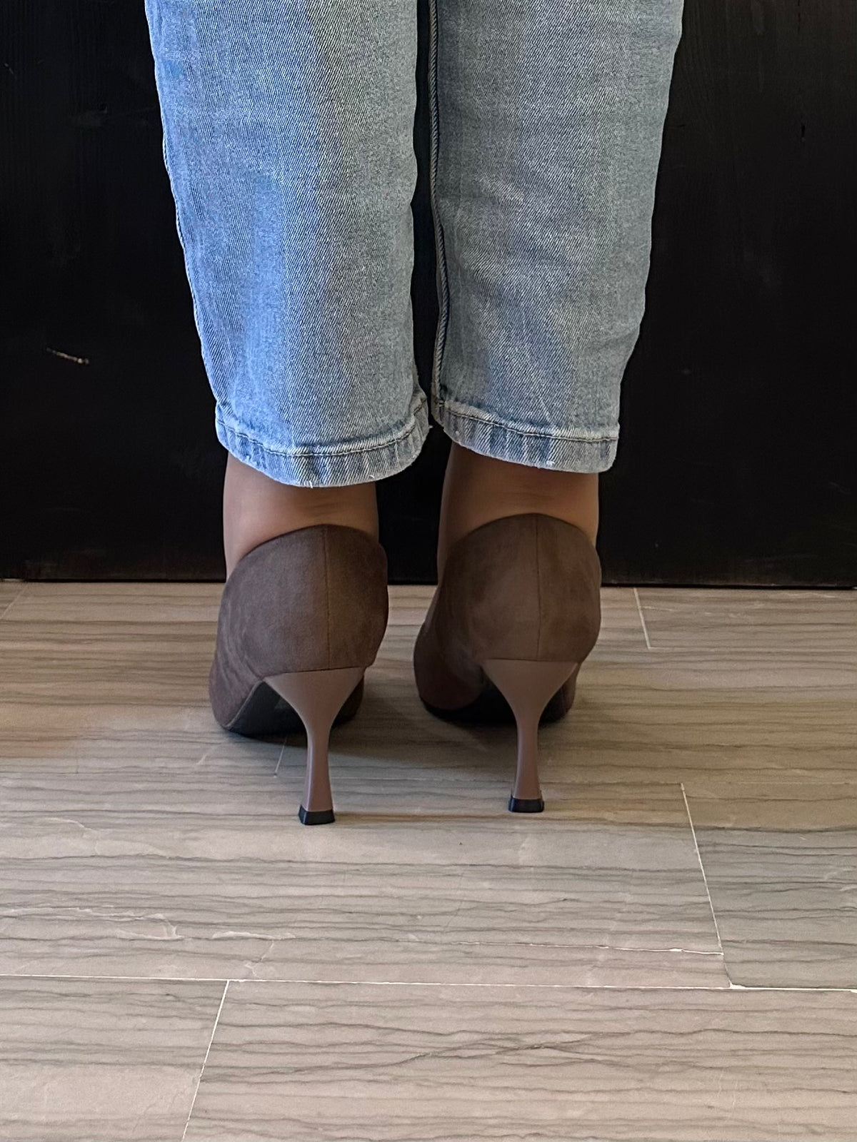 Décolleté Donna Marina Torres – Taupe
