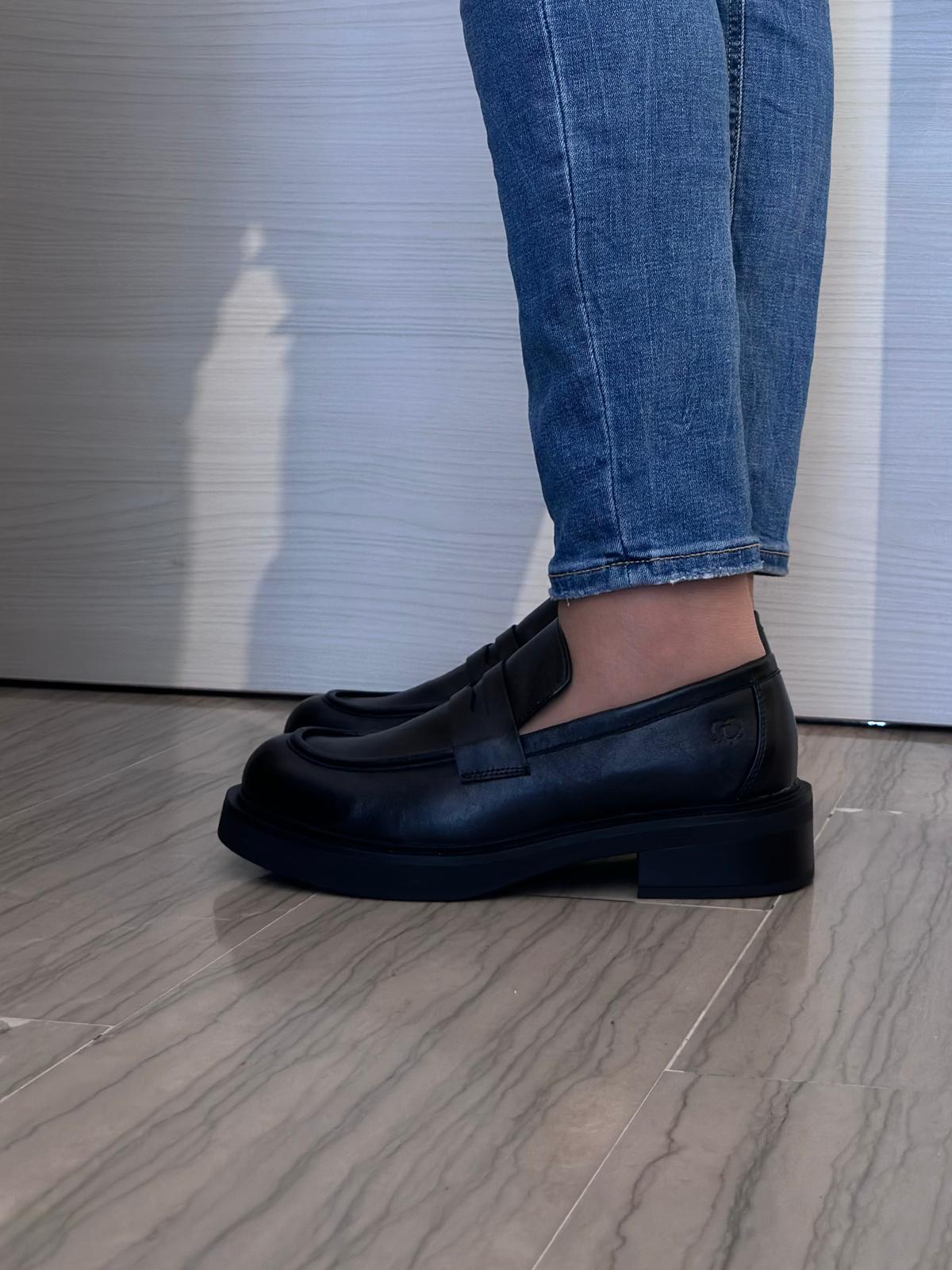 MOCASSINO DONNA CRICHIC NERO BASIC