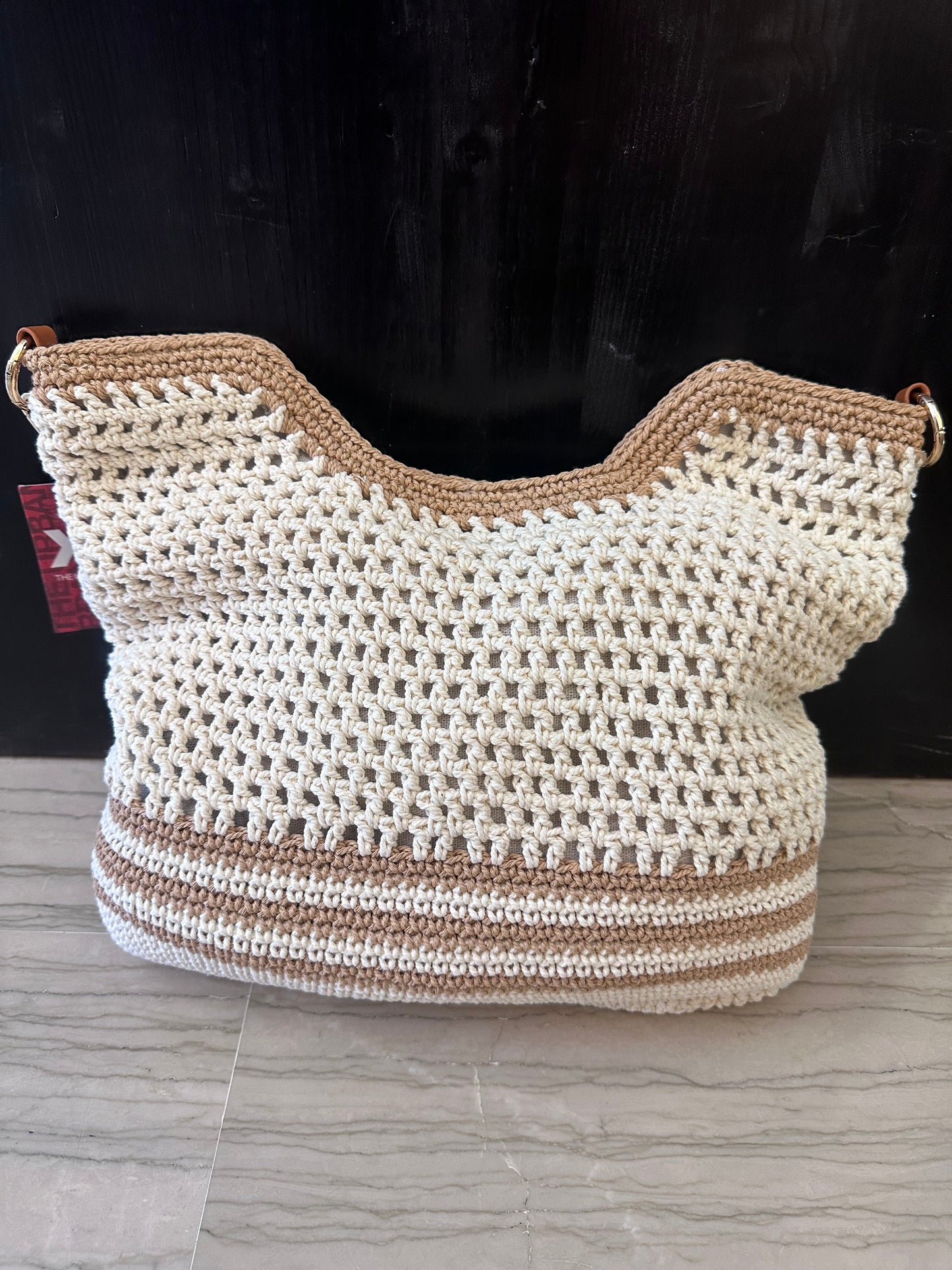 Borsa Xti Intrecciata Naturale con Tracolla – Borsa Donna Estiva in Stile Boho Chic