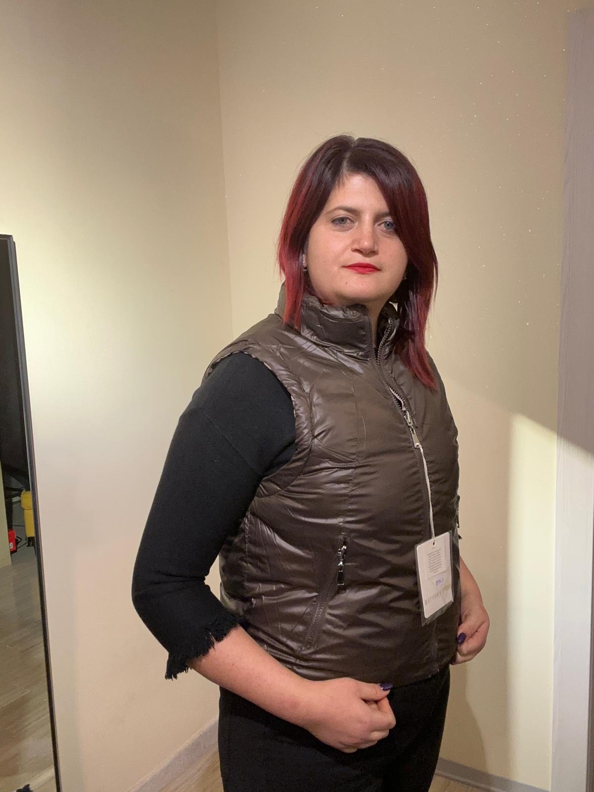 SMANICATO DONNA CORTO LEOPARDATO