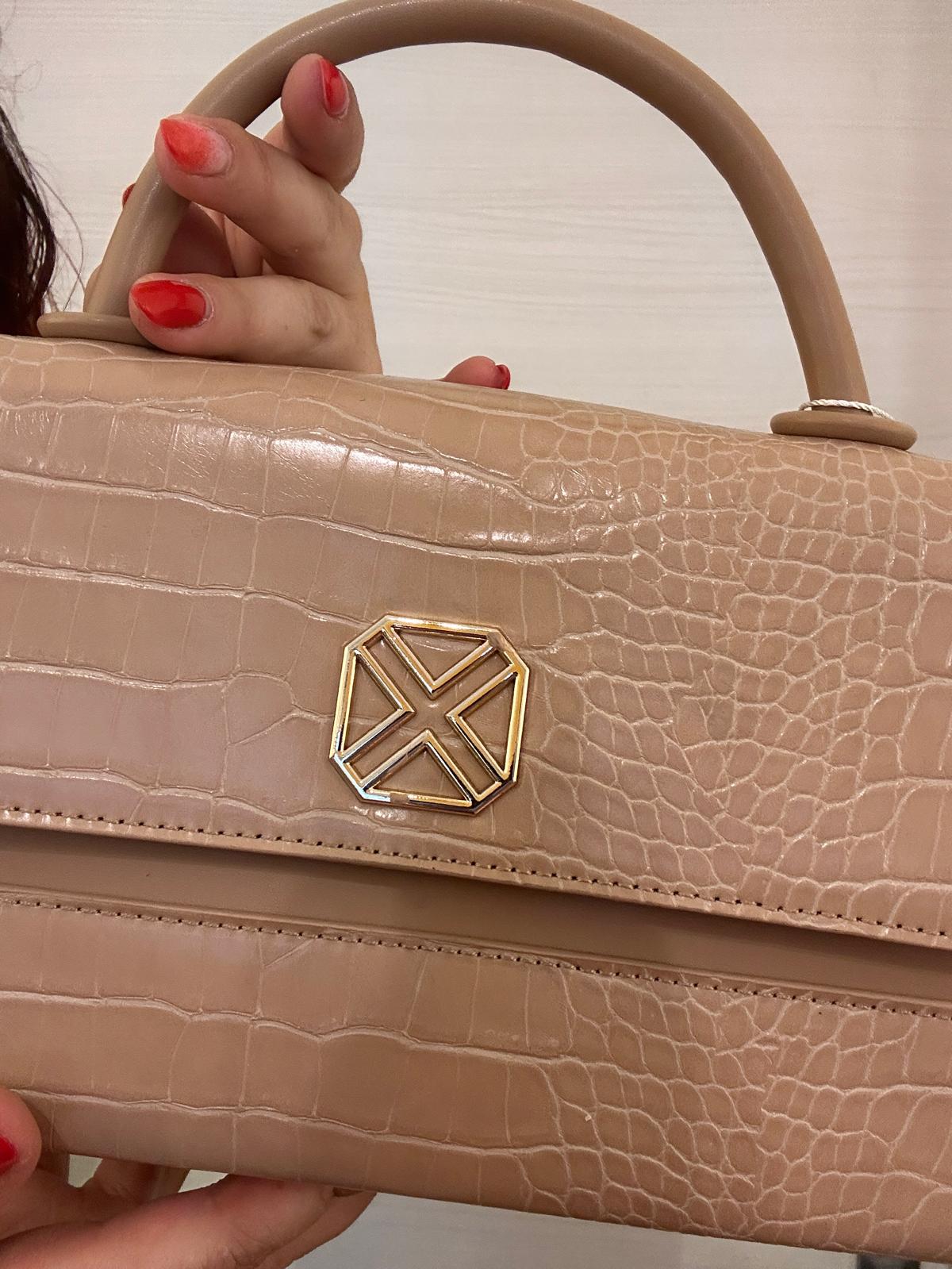 BORSA PICCOLA DONNA XTI ROSA ANTICO RIGIDA