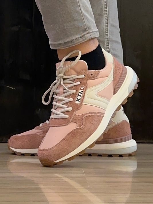Sneakers Donna Xti Rosa con Plantare Memory – Scarpe Donna Comfort