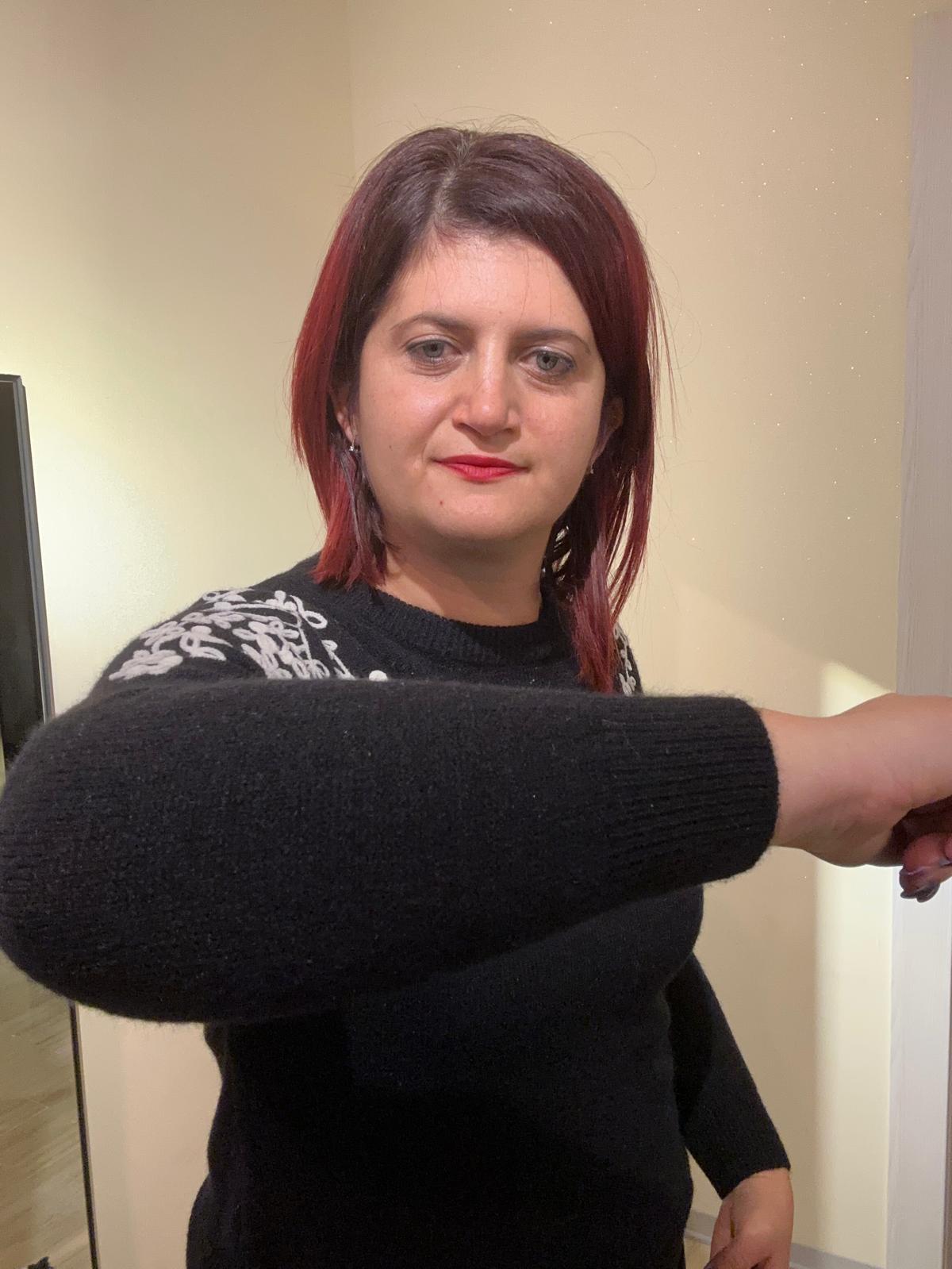 MAGLIA DONNA NERA IN VISCOSA