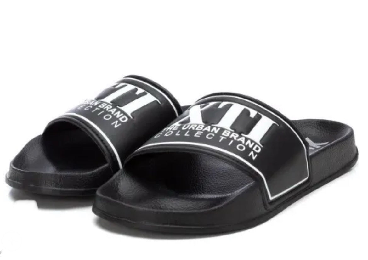 CIABATTA XTI UNISEX NERA E BIANCA