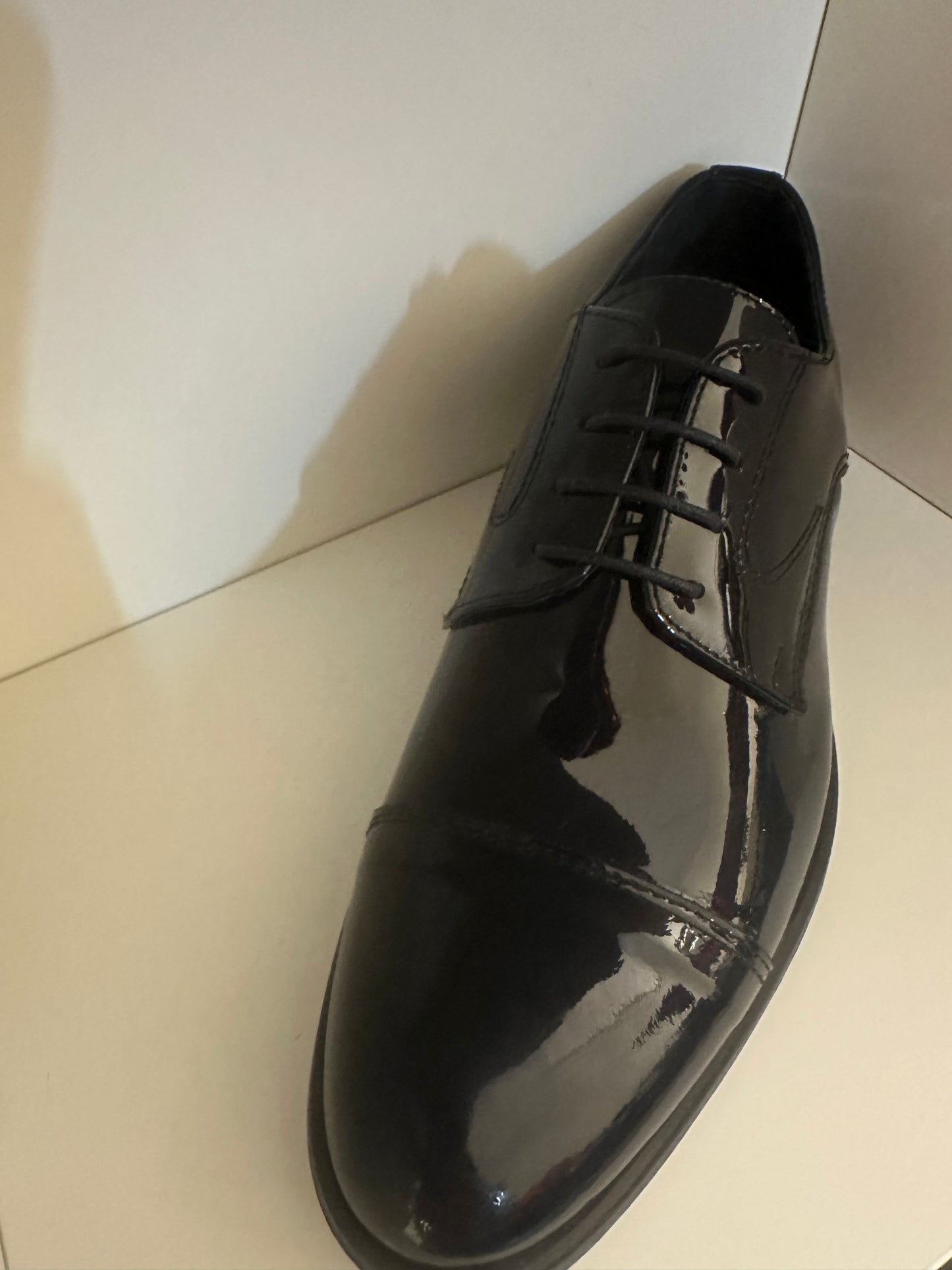 SCARPA CLASSICA LUCIDA BLU UOMO “SCARPERIA ITALIANA MADE IN ITALY”
