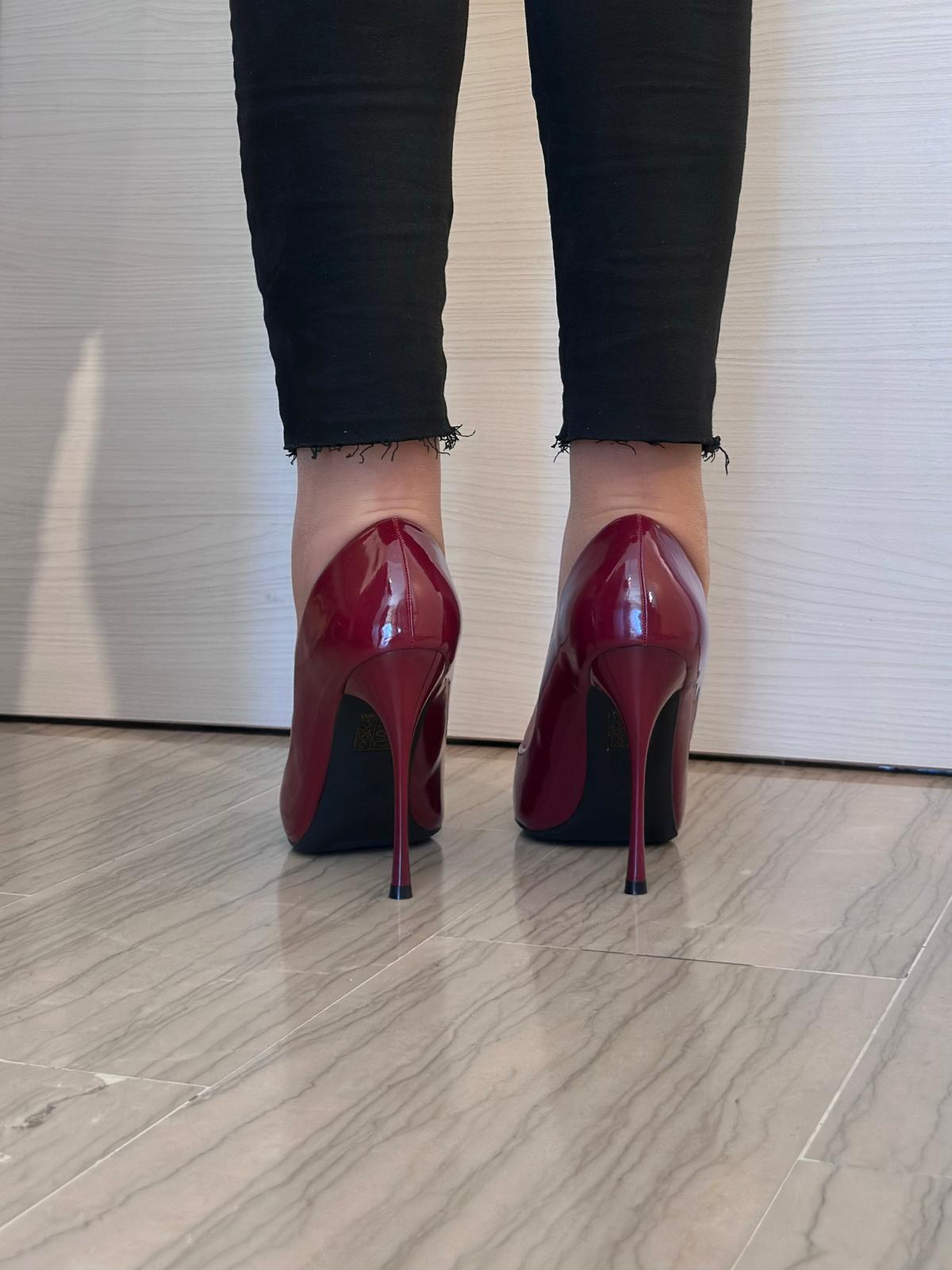 DÉCOLLETÉ DONNA LUCIDA BORDEAUX TOOLIKE