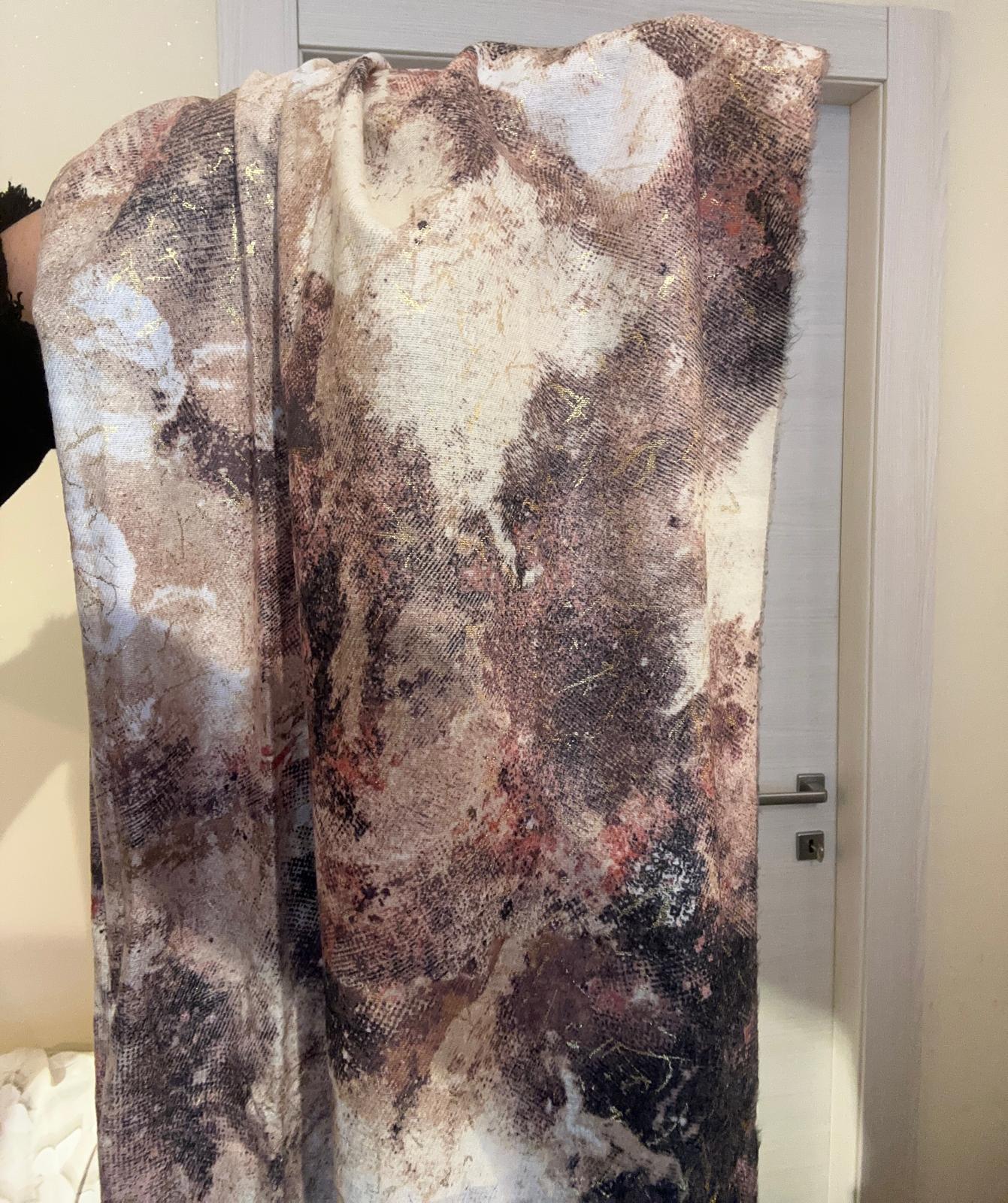 SCIARPA DONNA IN CALDA VISCOSA MULTICOLORI CALDI