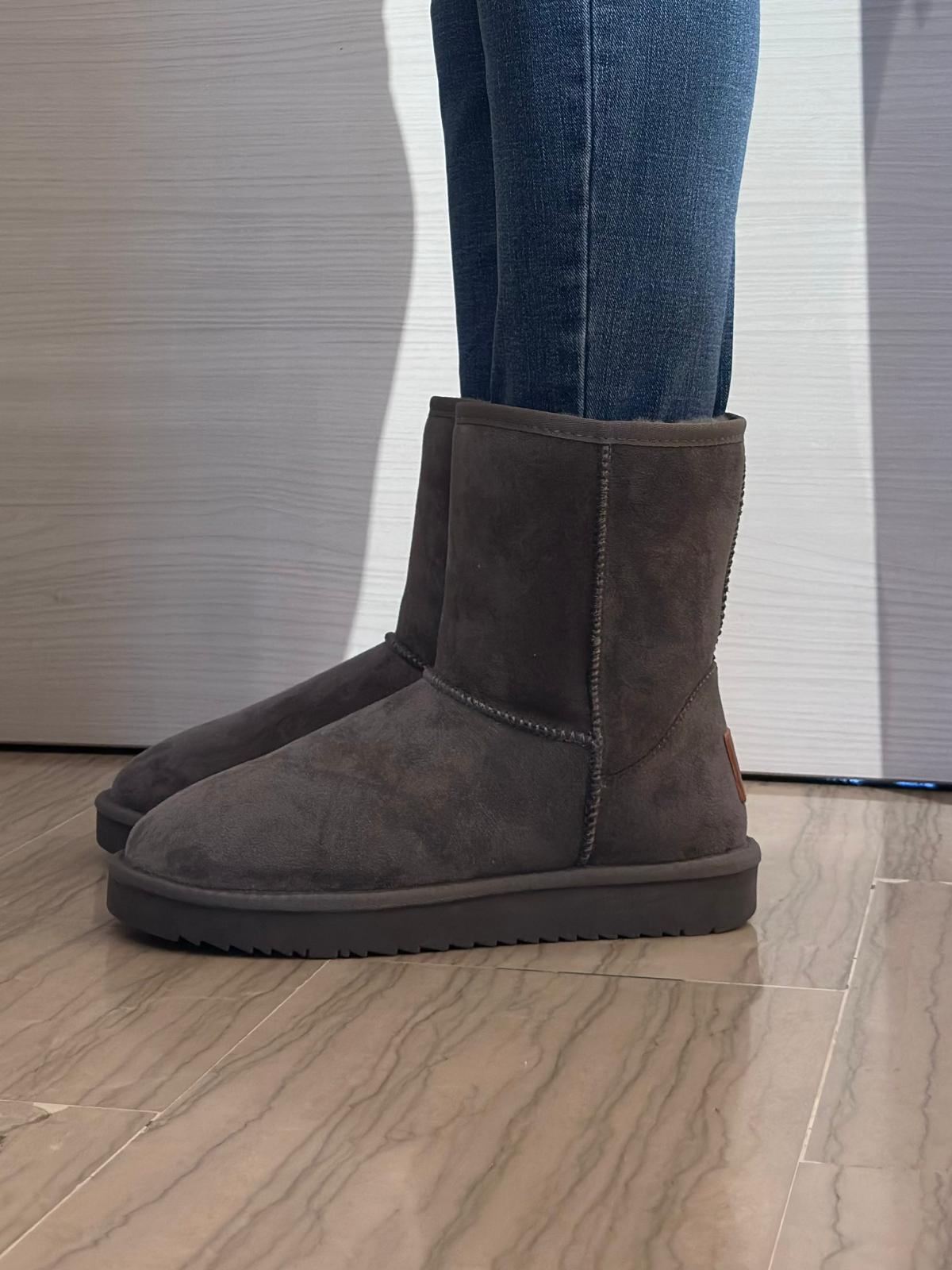 STIVALETTO XTI DONNA IN ECOPELLICCIA - COLORE GRIGIO