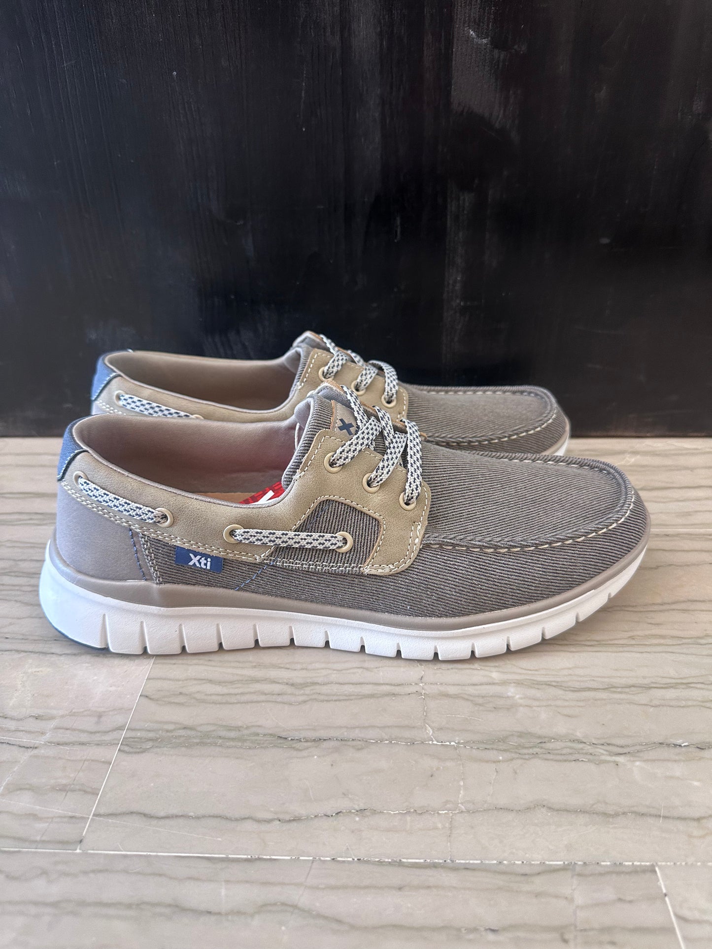 Scarpe Uomo Xti Estive Color Sabbia con Plantare Memory