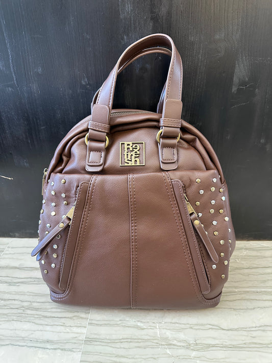 Zaino Donna Marrone con Borchie Refresh